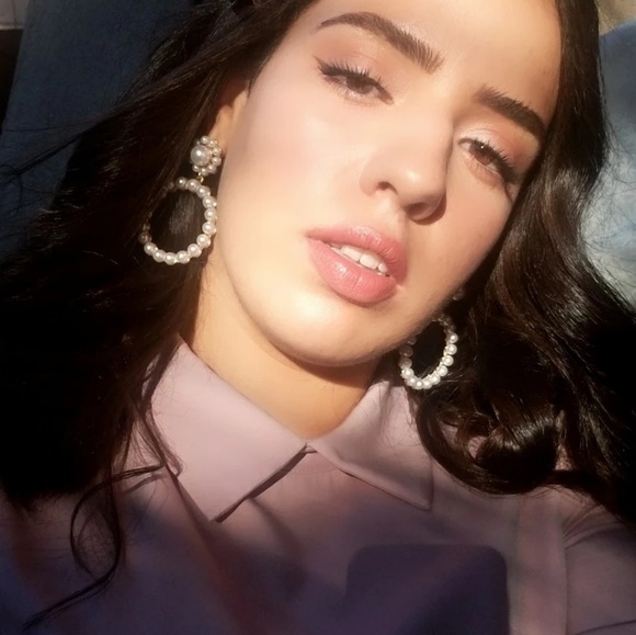 ❤Oversized Pearl earrings - Picture 3 of 7